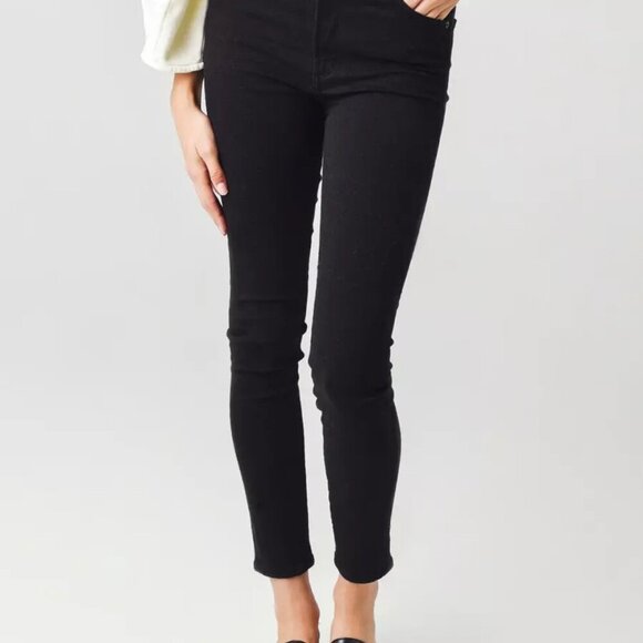 Citizens Of Humanity Denim - Citizens of Humanity Chrissy Sculpt High Rise Skinny Jeans Size 23 Black NWT